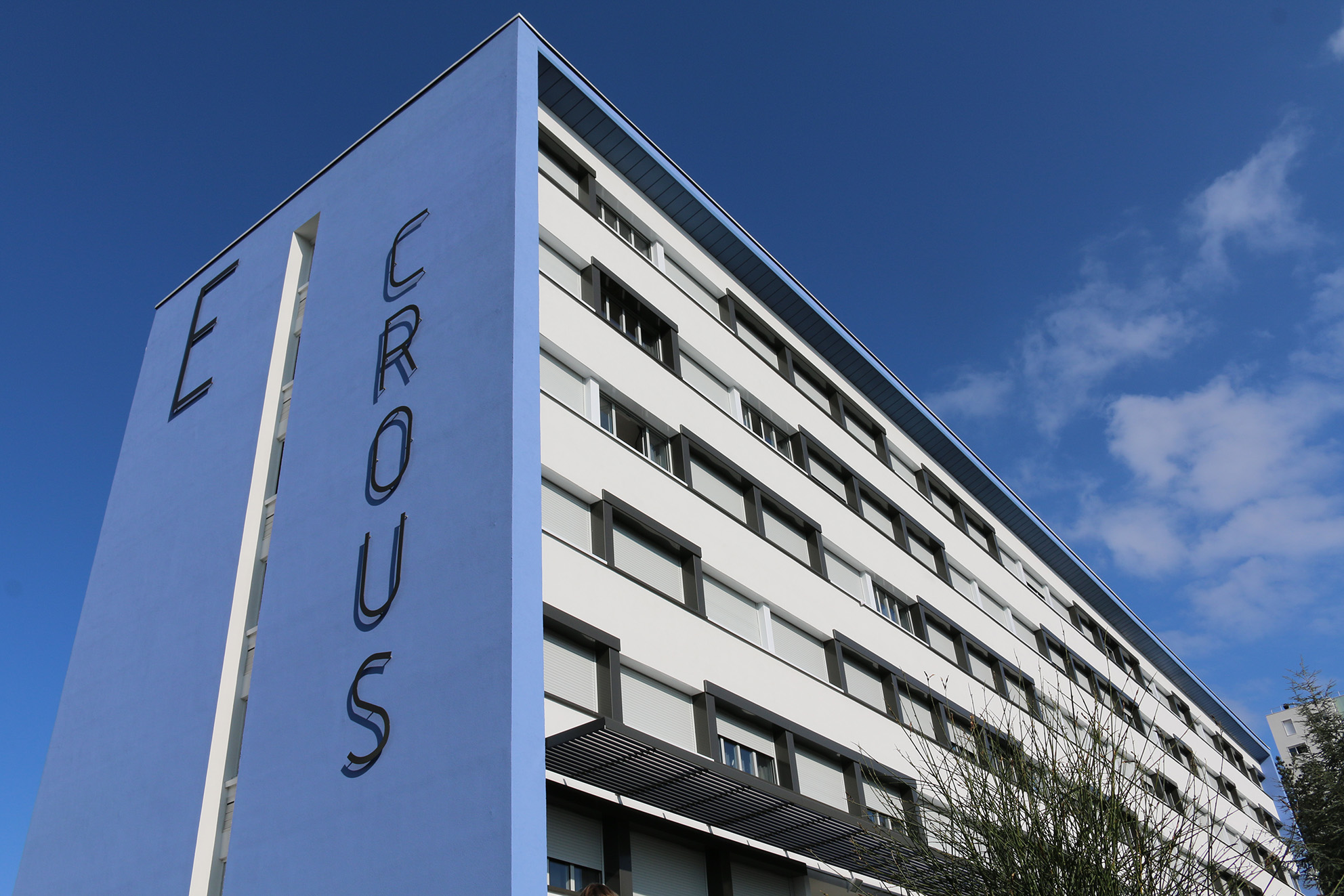 Crous Clermont Auvergne - bâtiment E - Dolet