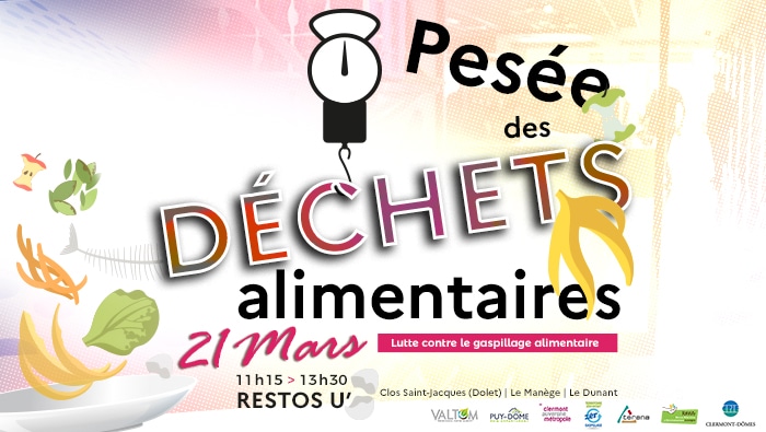 Lutte contre le gaspillage alimentaire - Pesés des déchets 1 pesee dechets 2023 700x395 crous clermont auvergne
