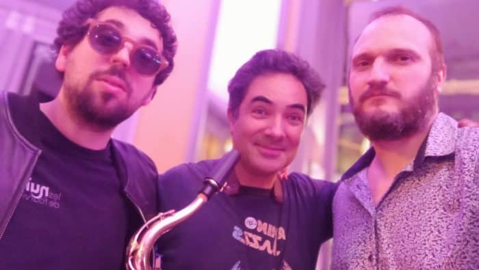 Franck Pilandon trio visuel