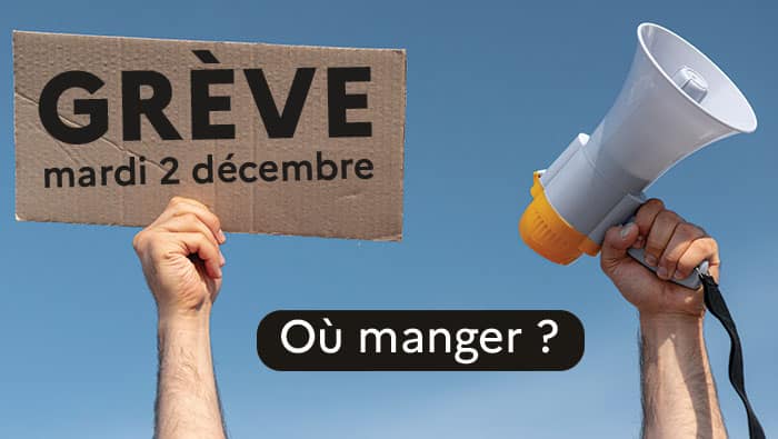 Grève 2 décembre - où manger ? 1 700x395 greve02122025