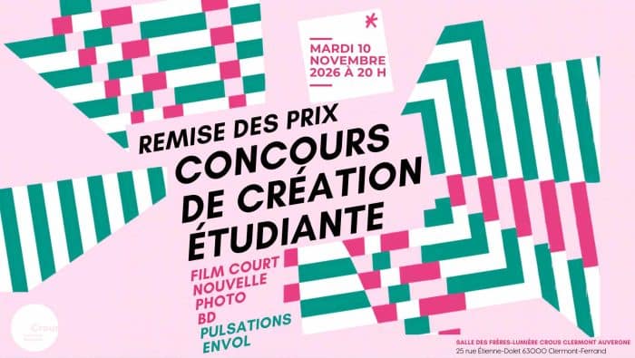 Save The date remise des prix 2026